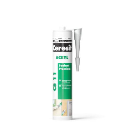 Герметик Акриловый Ceresit Akryl CS11 (белый) 280мл