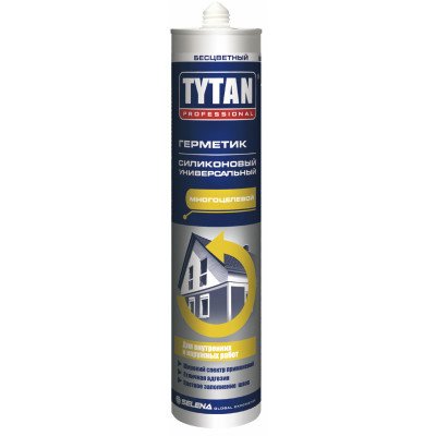 Силікон універсальний Tytan прозорий 290мл