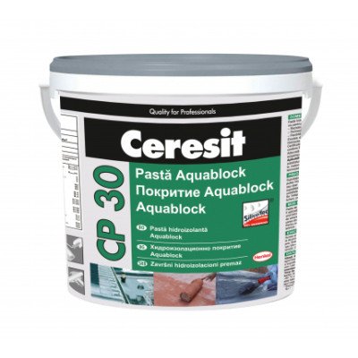 Водонепроницаемое покрытие Ceresit СP30 Aquablock 1кг серый
