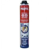 Монтажная пена POLYFIX MEGA 65 EXTRA профессиональная