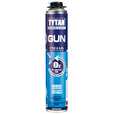 Пена монтажная Tytan Euro-Line O2 под пистолет 750ml