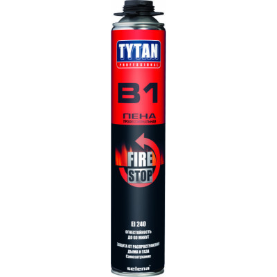 Пена огнестойкая TYTAN PROFESSIONAL B1 750 мл