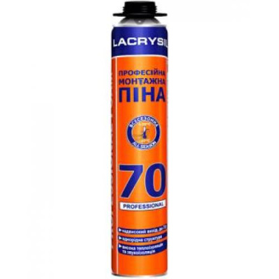 Піна монтажна Lacrysil професійна 70л