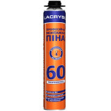 Пена монтажная LACRYSIL профессиональная 60л 750мл