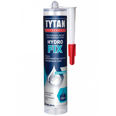 Клей Монтажный TYTAN PROFESSIONAL Hydro Fix 310мл бесцветный