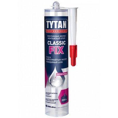Клей монтажний Classic Fix Tytan 310мл безбарвний