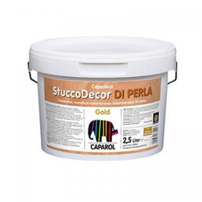 Шпаклівка декоративна Capadecor Stucco Di Perla Gold 1,25л