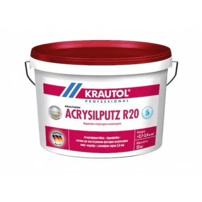 Штукатурка декоративная Krautherm Acrysilputz R20 25кг