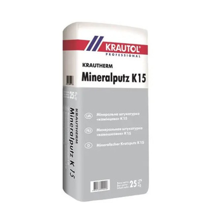 Штукатурка декоративная Krautherm Mineralputz K15 25кг