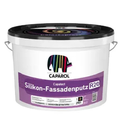 Штукатурка декоративная Silikon-Fassadenputz Transparent R20 25кг