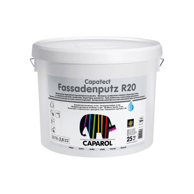 Штукатурка декоративная Silikon-Fassadenputz R20 Weis 25кг