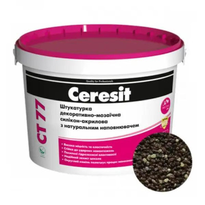 Штукатурка мозаичная Ceresit CT77 CHILE 5 14кг