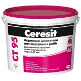 Акриловая шпаклевка для внутренних работ Ceresit СT95 0,07мм 5л