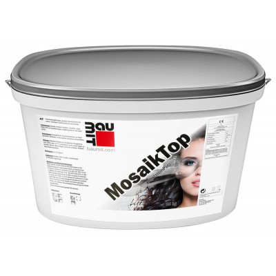 Декоративная мозаичная штукатурка Baumit MosaikTop Natural line, палитра 8 цветов 25кг