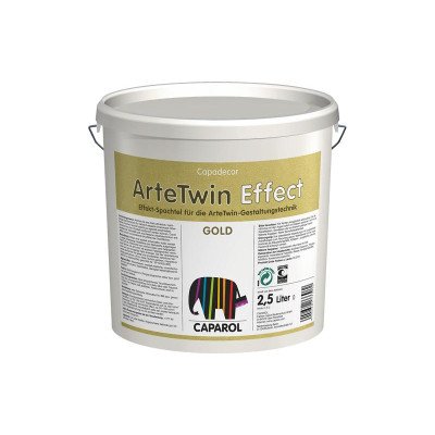 Шпатлевка декоративная Capadecor ArteTwin Effect Gold 2,5л