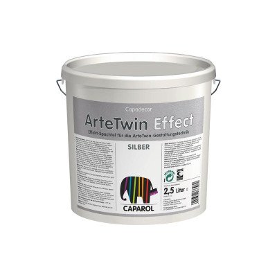 Шпаклівка декоративна Capadecor ArteTwin Effect Silber 2,5л