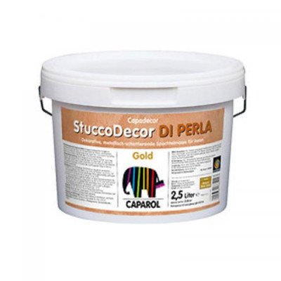 Шпатлевка декоративная Capadecor Stucco Di Perla Gold 2,5л