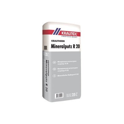 Штукатурка декоративна Krautherm Mineralputz R20 25кг