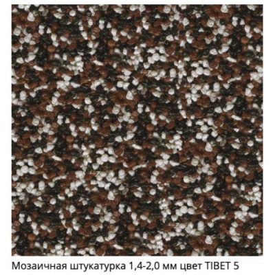Штукатурка мозаичная Ceresit СT 77 color TIBET 5 28кг