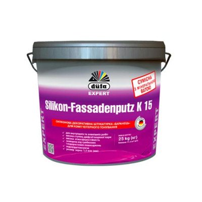 Штукатурка силіконова Dufa Silikon-Fassadenputz K20, 25кг