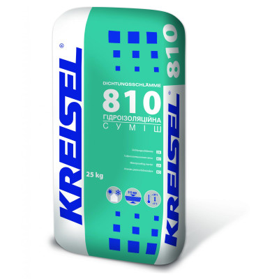 Гидроизоляционная смесь KREISEL DICHTUNGSSCHLAMME 810 25кг