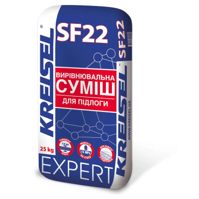Выравнивающая смесь для пола, 3-30 мм Kreisel SF22 25кг