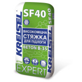 Высокопрочная стяжка для пола BETON B-35 20-100 мм Kreisel SF40 25кг