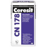 Легкоуравнивающая смесь Ceresit CN178 от 15-80мм 25кг