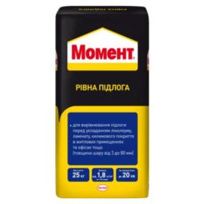 Ровный пол Момент 25кг от 3-80мм
