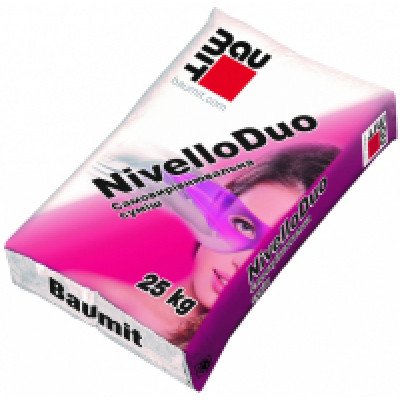 Самовирівнювальна суміш Baumit NivelloDuo 2-20 мм, 25кг