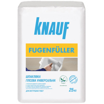 Шпаклевка гипсовая KNAUF Фугенфюллер 25кг