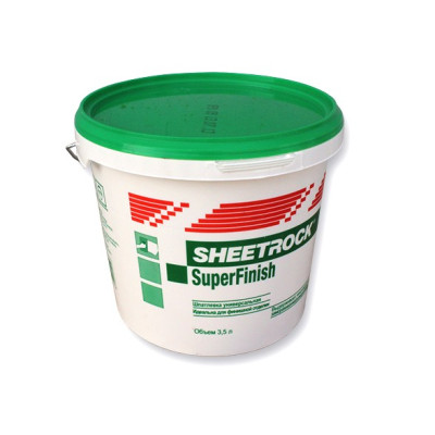 Шпаклевка готовая SHEETROCK 5,4кг Америка