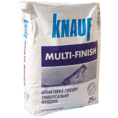 Шпаклівка гіпсова KNAUF Мультифініш 25кг