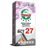 Шпаклевка фасадная Anserglob ВСТ27 20кг светло-серая
