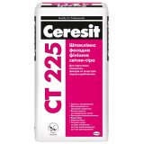 Шпаклевка фасадная финишная Ceresit СТ225 25кг светло-серая