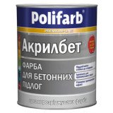 Polifarb Акрилбет серая 3,5 кг