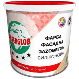 Краска фасадная GAZOBETON СИЛИКОНОВАЯ ANSERGLOB 28кг