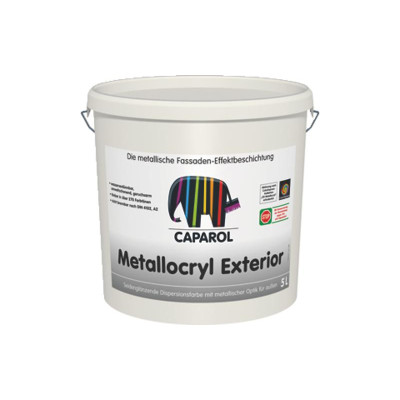 Краска с металлическим эффектом Capadecor Metallacryl Exterior 5л