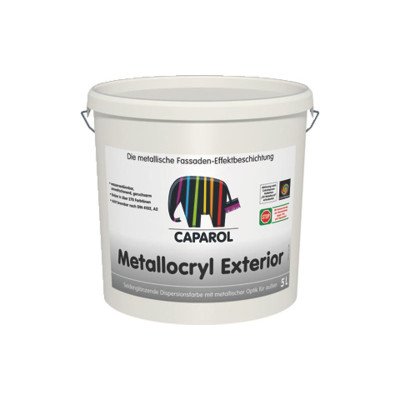 Фарба з металевим ефектом Capadecor Metallacryl Exterior 10л