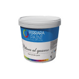 Фарба акрилова кварцова Ferrara Pittura al quarzo 1л