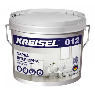 Краска Kreisel интерьерная акриловая А 10л