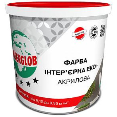 Краска ИНТЕРЬЕР ЭКО+ акриловая Анцерглоб 7 кг