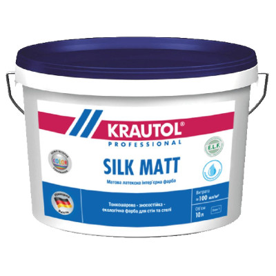 Краска латексная Krautol Silk Matt B3 9,4л