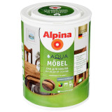 Лак алкидный прозрачный для изделий из дерева Alpina Mobel SM 0,75л