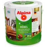 Лак мебельный акриловый Alpina Aqua Mobel /мат. 2,5л