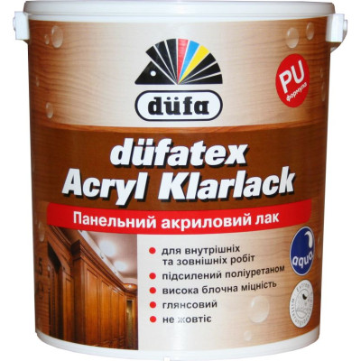 Лак панельный акриловый Klarlack 2,5л