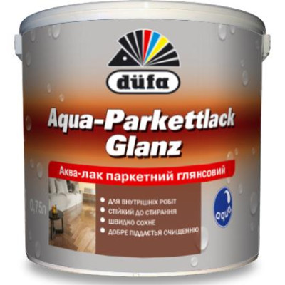 Лак паркетний Aqua Parkettlack глянець 2,5л
