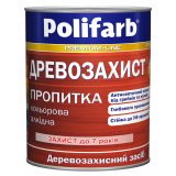 Деревозащита Polifarb пропитка бесцветная 0,7кг