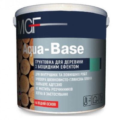 Грунтовка для деревини MGF Aqua - Ваse M 400 5л