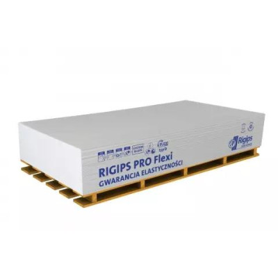 Гипсокартон Rigips PRO Flexi typ D арочный 1200*2600*6,5мм Польша
